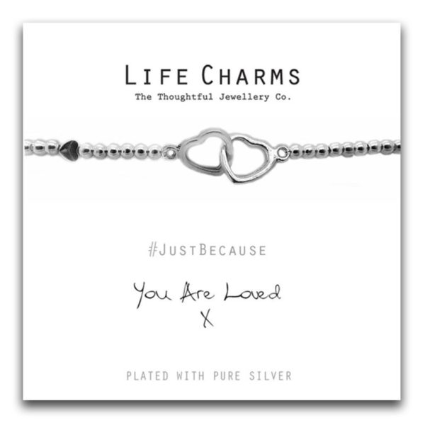 Life Charms Women Jewellery You are Loved Bracelet Wristband Ladies Gift