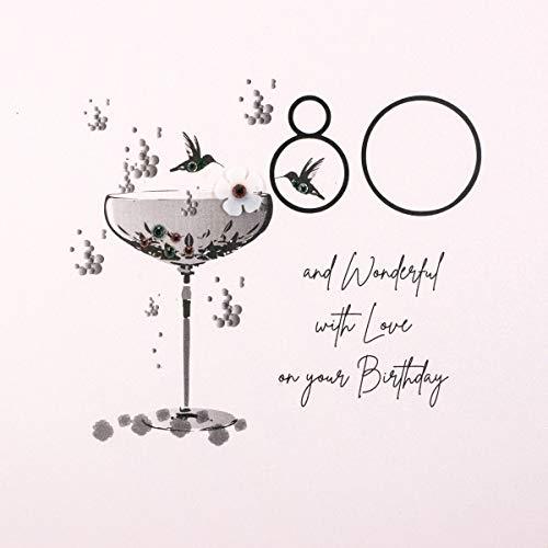 80 and Wonderful - with Love on Your Birthday