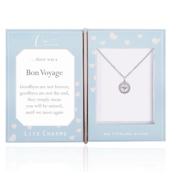 Life Charms Once Upon A Time Bon Voyage Sterling Silver necklace