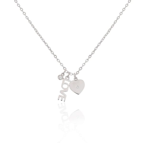 Life Charms Once Upon A Time Love Sterling Silver necklace