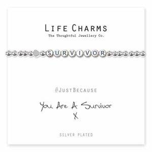 Life Charms You Are A Survivor bracelet