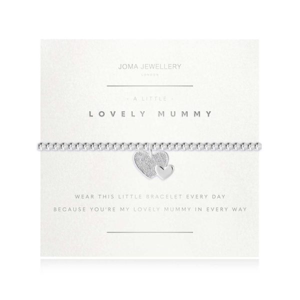 Joma Jewellery a little Lovely Mummy Facetted bracelet