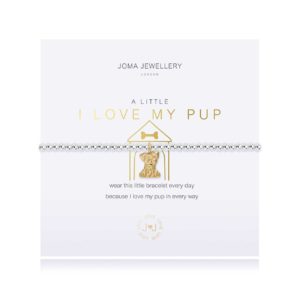 Joma Jewellery a little I Love My Pup bracelet