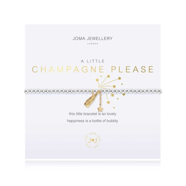 Joma Jewellery a little Champagne Please bracelet