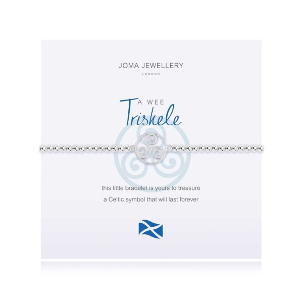 Joma Jewellery a little Scottish Triskele bracelet