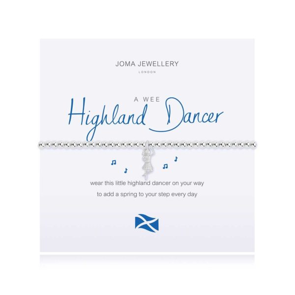 Joma Jewellery a little Scottish Highland Dancer bracelet
