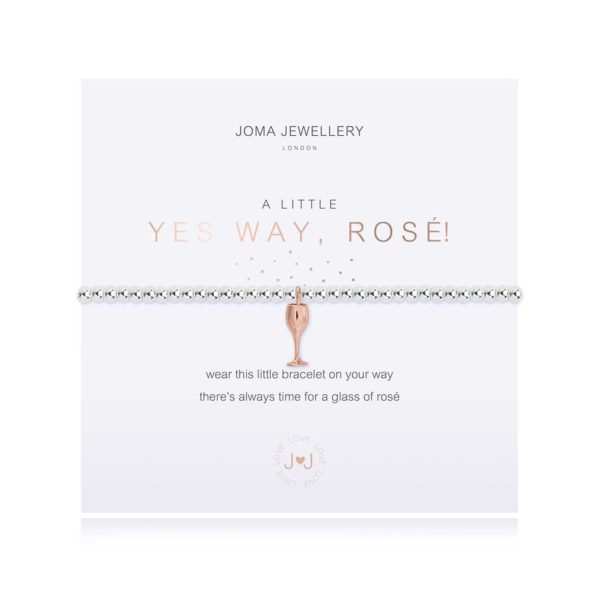 Joma Jewellery a little Yes Way, Rose! bracelet - Image 2