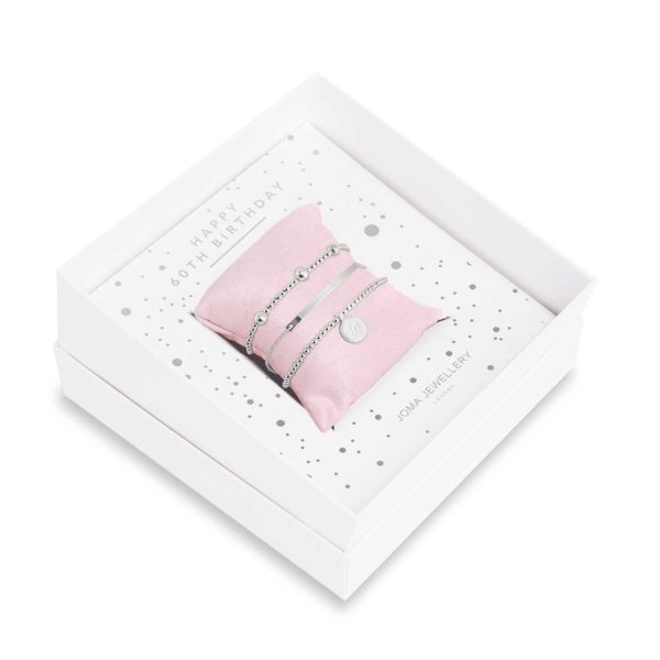 Joma Jewellery Occasion Gift Box Happy 60th