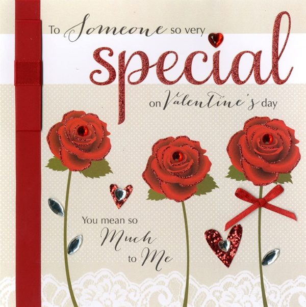 To Someone Very Special Valentines card