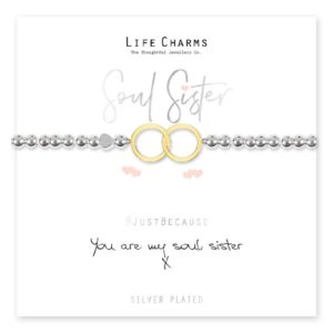 Life Charms You Are My Soul Sister bracelet