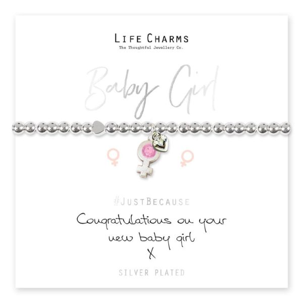 Life Charms Baby Girl bracelet