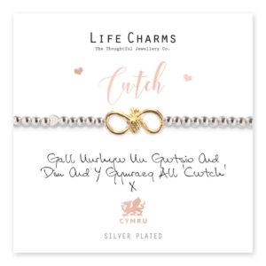 Life Charms Anyone Can Cuddle But Only The Welsh Can Cwtch Bracelet