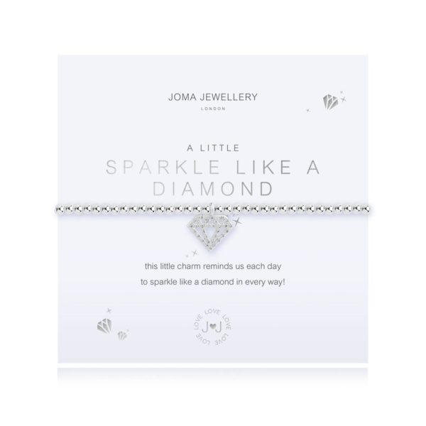 Joma Jewellery a little Sparkle Like A Diamond bracelet
