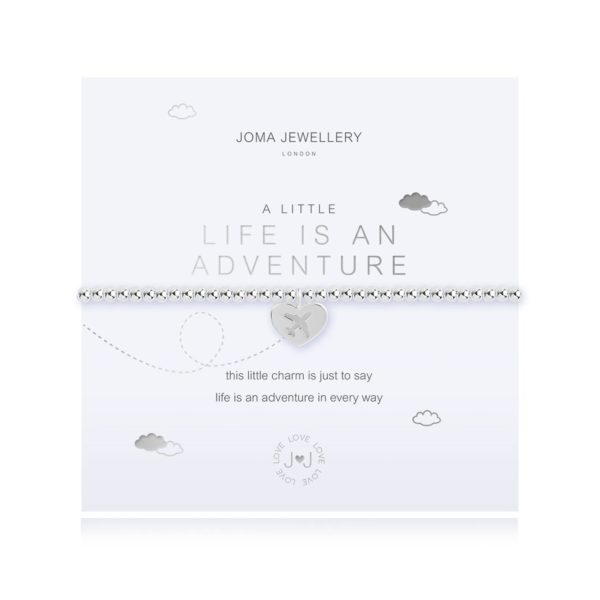 Joma Jewellery a little Life Is An Adventure bracelet