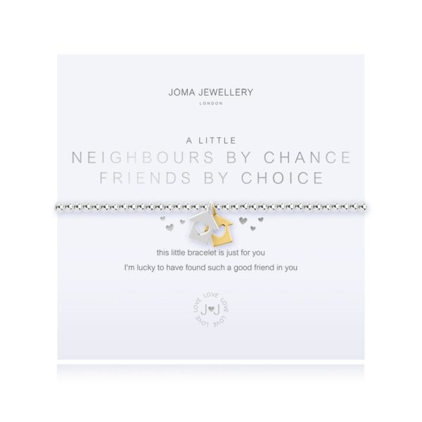 Joma Jewellery Neighbours By Chance Friends by Choice bracelet