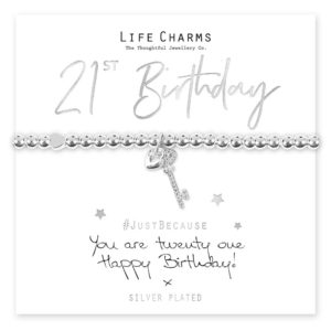 Life Charms 21st Birthday Bracelet