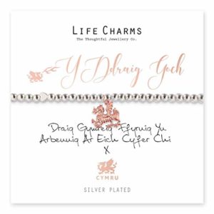 Life Charms Welsh The Red Dragon bracelet