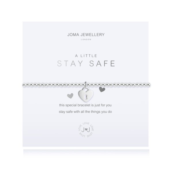 Joma Jewellery a little Stay Safe bracelet