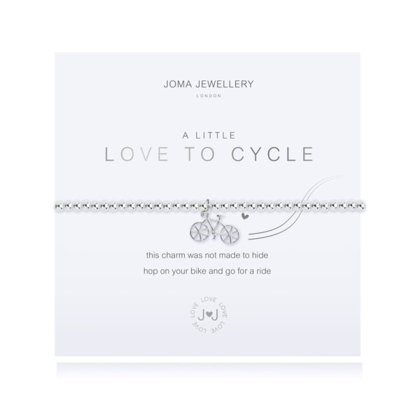 Joma Jewellery a little Love To Cycle bracelet