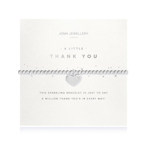 Joma Jewellery a little Thank You Facetted bracelet