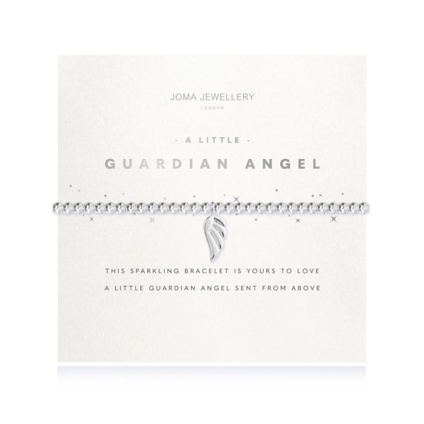 Joma Jewellery a little Guardian Angel Facetted bracelet
