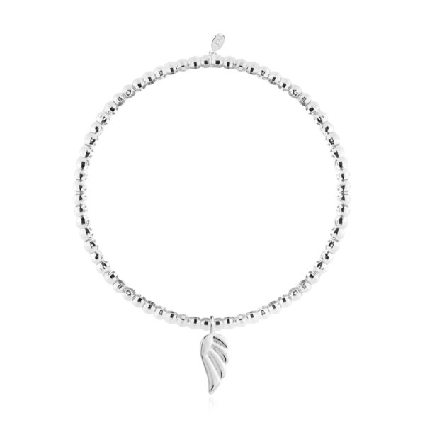 Joma Jewellery a little Guardian Angel Facetted bracelet - Image 2