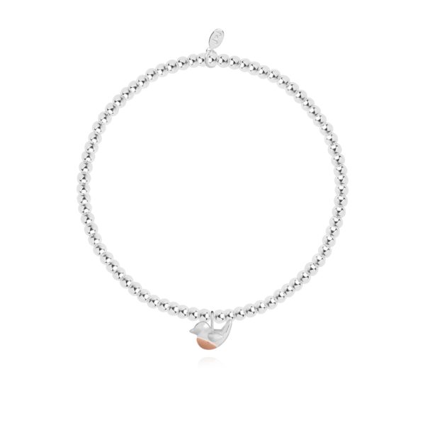 Joma Jewellery Childrens a little Red Robin bracelet - Image 2