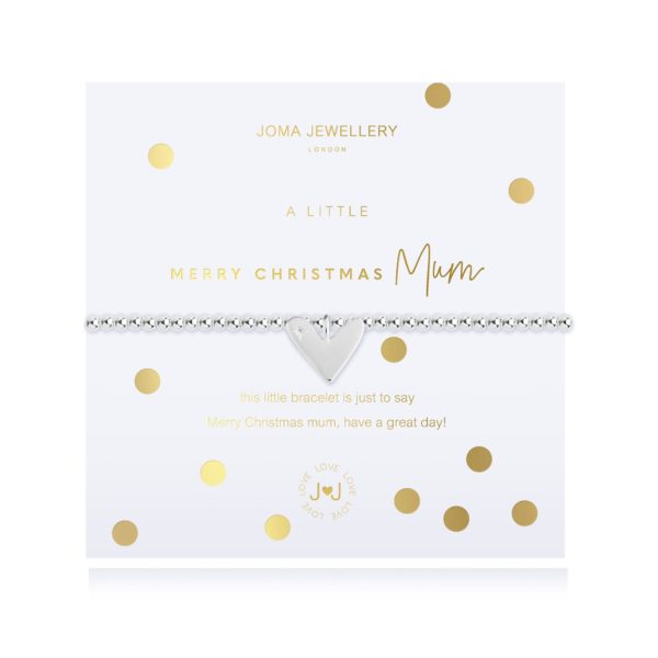 Joma Jewellery a little Merry Christmas Mum bracelet