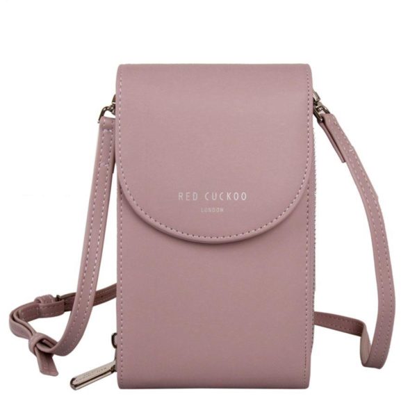 Red Cuckoo Cross Body Bag in Lilac