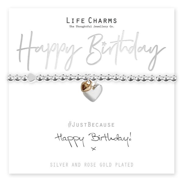 Life Charms Happy Birthday Bracelet