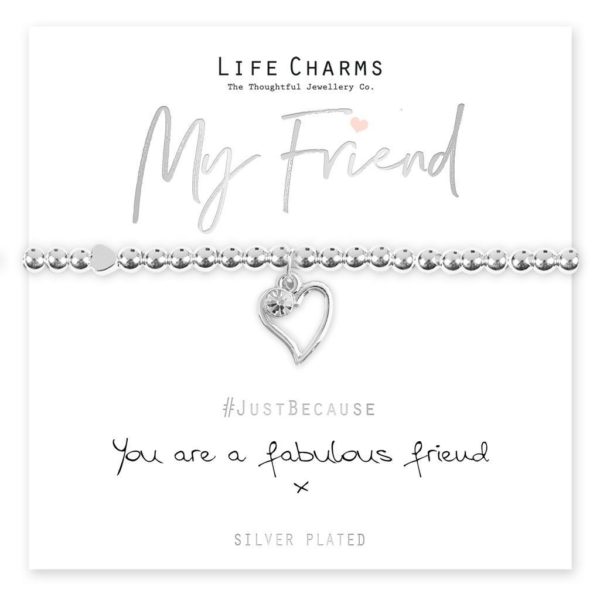 Life Charms You Are A Fabulous Friend Bracelet