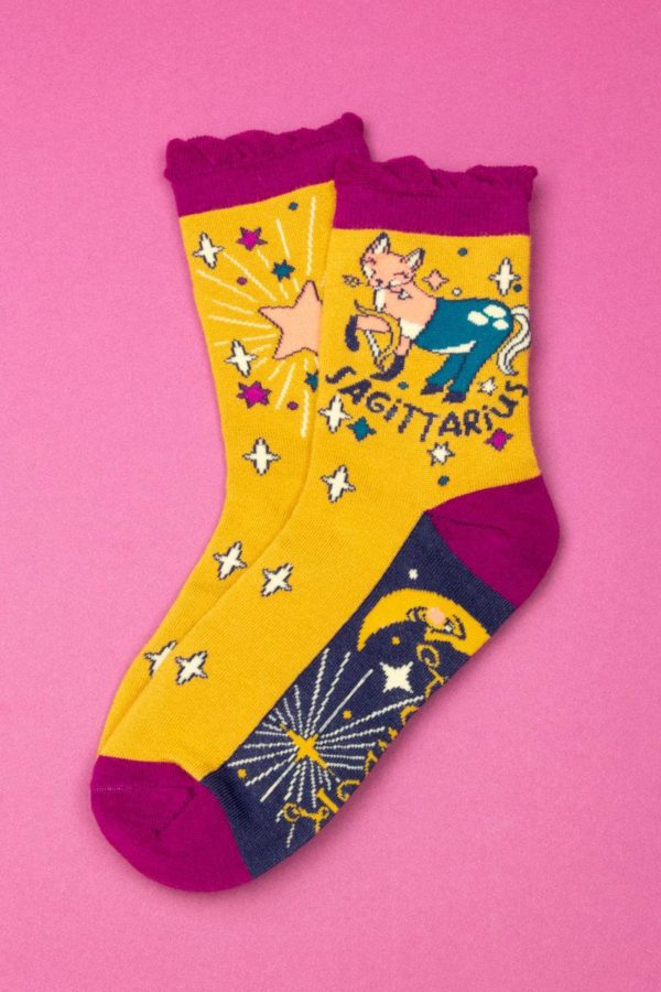 Powder Zodiac ankle socks - Sagittarius - Image 2