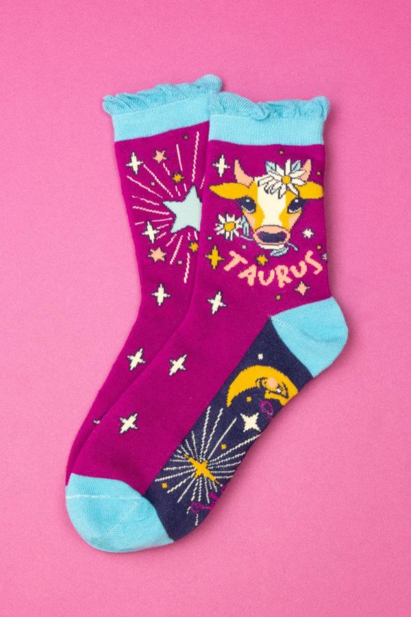Powder Zodiac ankle socks - Taurus - Image 2