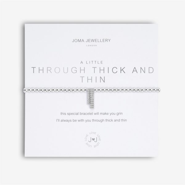 Joma Jewellery a little Through Thick & Thin bracelet