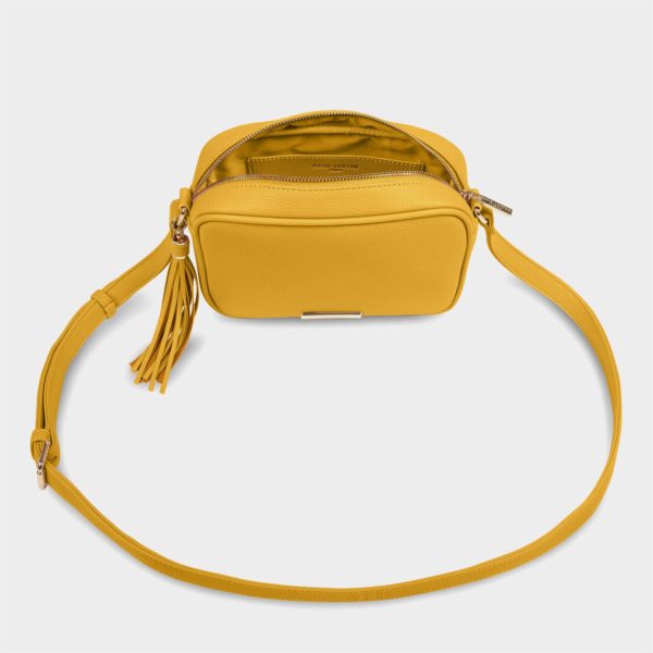 Katie Loxton Sophia Tassel Cross Body Bag in Ochre - Image 2