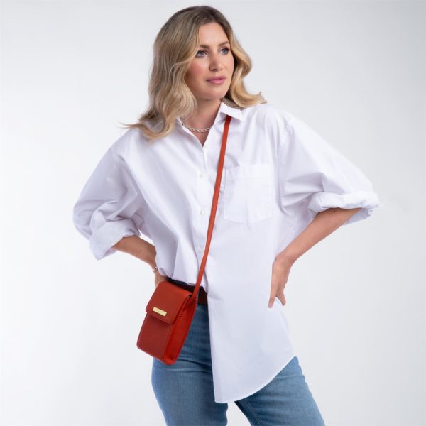 Katie Loxton Taylor Crossbody bag in red - Image 4