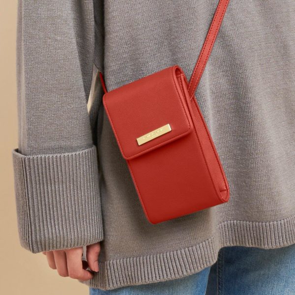 Katie Loxton Taylor Crossbody bag in red - Image 5