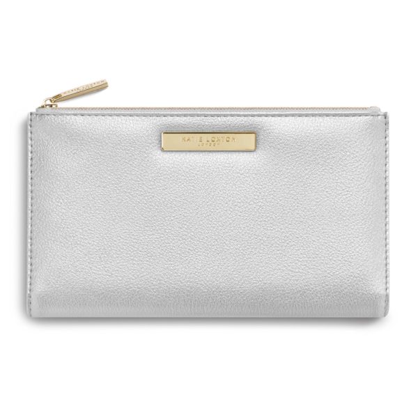 Katie Loxton Alise Fold Out Purse in silver