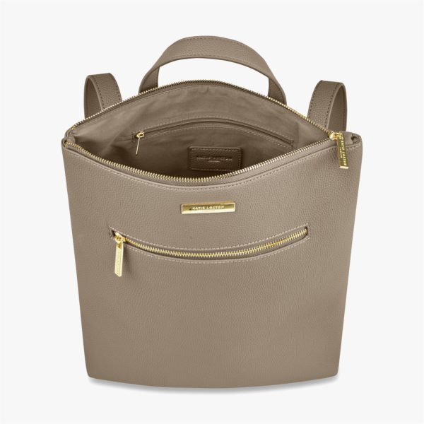 Katie Loxton Brooke Backpack in taupe - Image 2