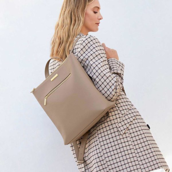 Katie Loxton Brooke Backpack in taupe - Image 4