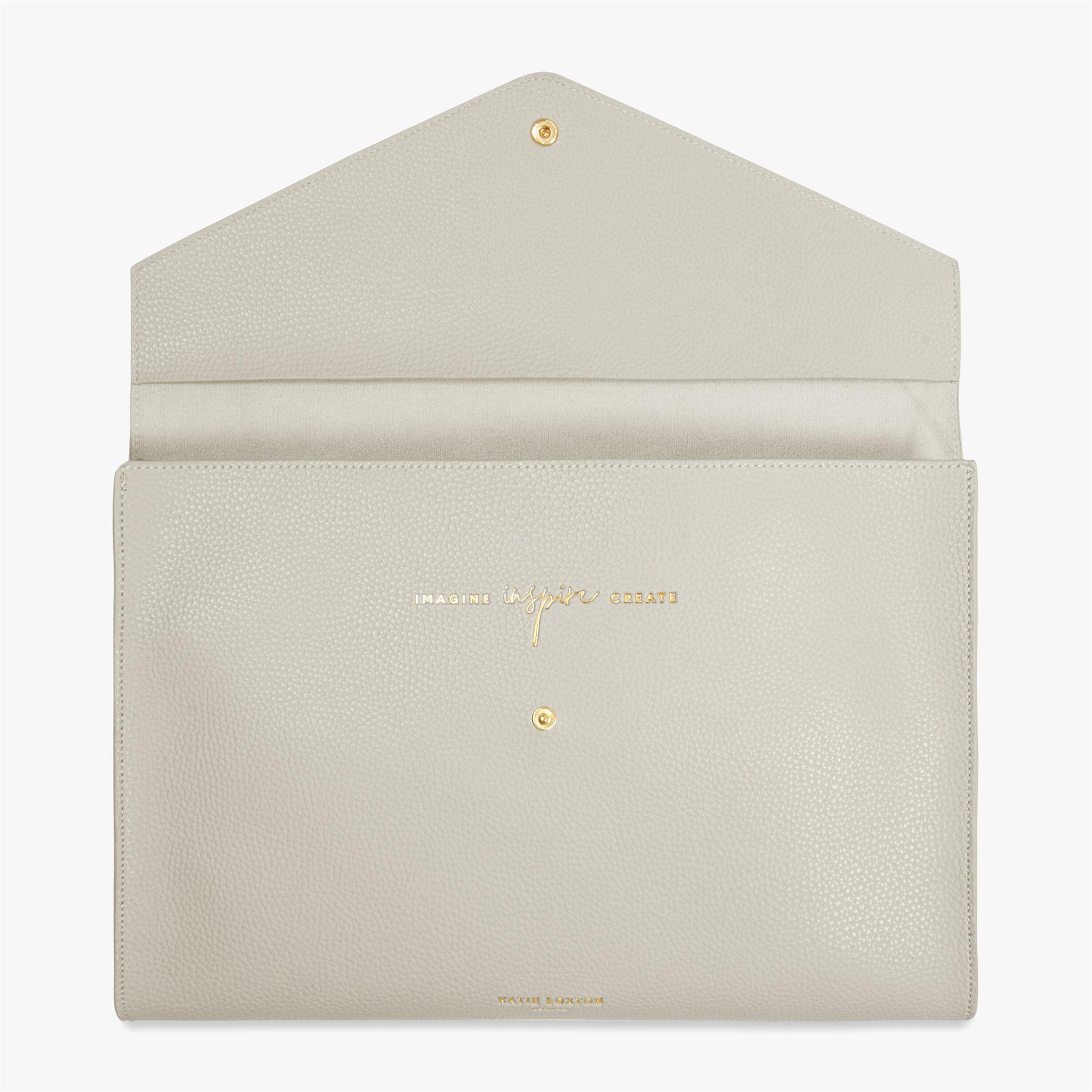 Katie Loxton Laptop case in grey Occasions 2 Celebrate