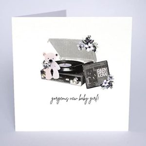 Five Dollar Shake Gorgeous New Baby Girl card