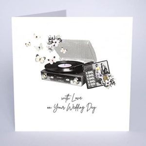 Five Dollar Shake with love on your wedding day card