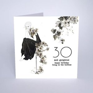 Five Dollar Shake 30 and Gorgeous birthday card