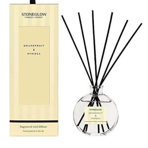 Stoneglow Grapefruit and Mimosa New  Fragranced Reed Diffuser
