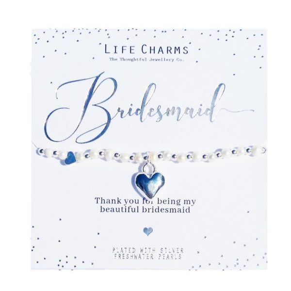 Life Charms Thank You Beautiful Bridesmaid Bracelet