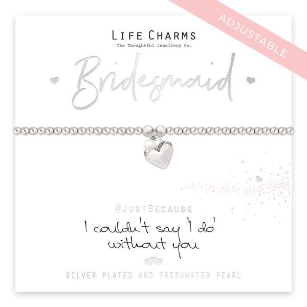 Life Charms Will You Be My Bridesmaid Bracelet