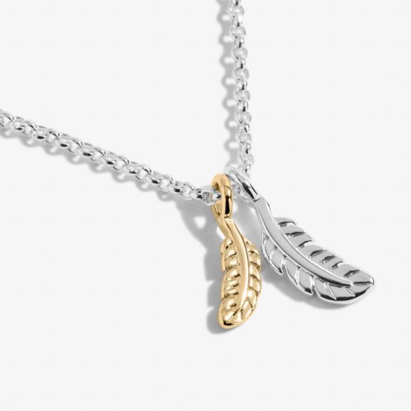 Joma Jewellery a little Feathers Appear When Loved Ones Are Near necklace - Image 2