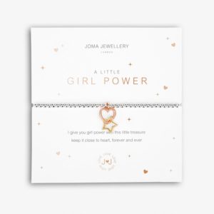 Joma jewellery a little Girl Power bracelet