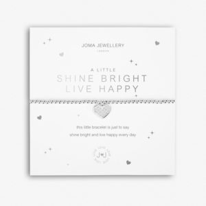 Joma Jewellery a little Shine Bright Live Happy bracelet